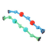 Load image into Gallery viewer, Tpr Rope Ball Tugger - 39cm x 11.5cm x 1.7cm
