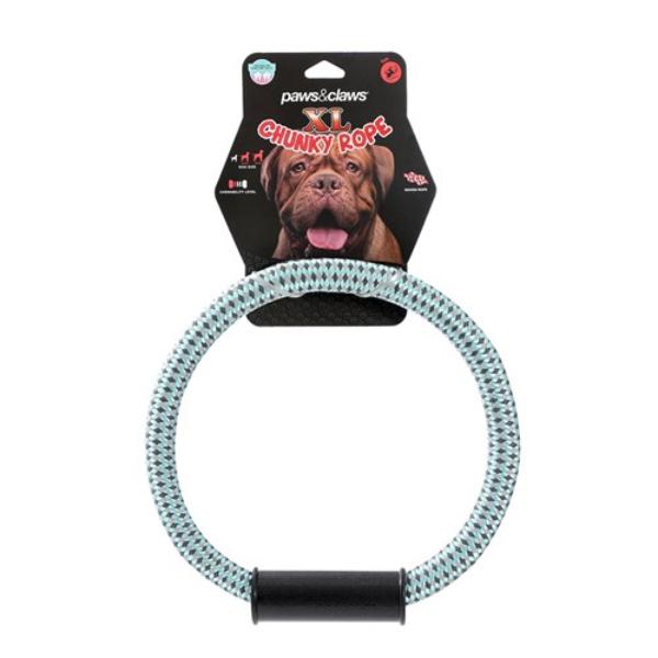 X Large Chunky Rope Pet Toys - 38cm x 14.5cm x 2.5cm