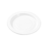 Load image into Gallery viewer, 50 Pack White Reusable Plastic Side Plate - 18cm

