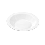 Load image into Gallery viewer, 50 Pack White Reusable Plastic Serving Bowl - 18cm
