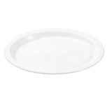 Load image into Gallery viewer, 50 Pack White Reusable Oval Plate - 31cm
