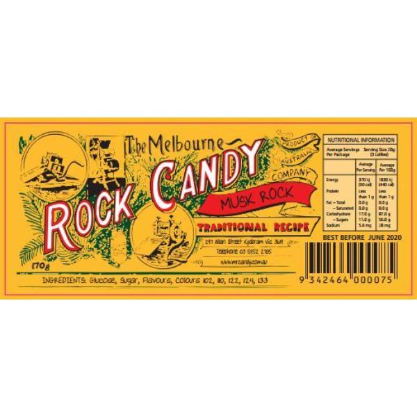 Musk Rock Candy - 170g