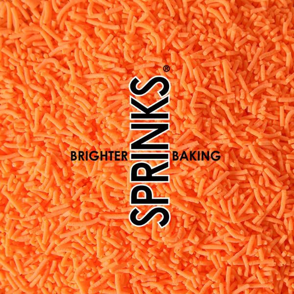 Sprinks Orange Jimmies - 500g