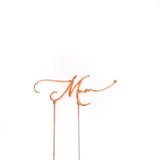Load image into Gallery viewer, Rose Gold Metal Mum Cake Topper
