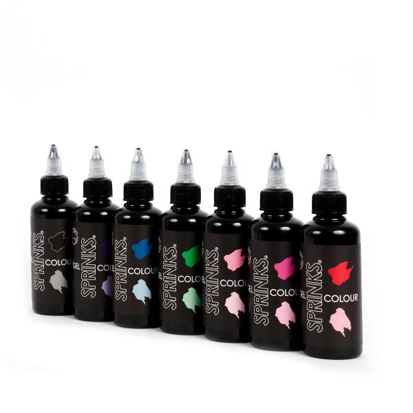 Sprinks Hot Pink Gel Colour - 100ml