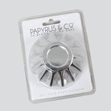 Load image into Gallery viewer, 24 Pack Silver Blook Baking Cups
