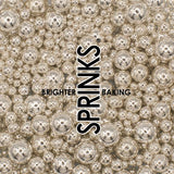 Load image into Gallery viewer, Sprinks Silver Bubble Bubble Sprinkles - 75g
