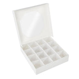 Load image into Gallery viewer, White 16 Cavities Window Treat Box &amp; Insert
