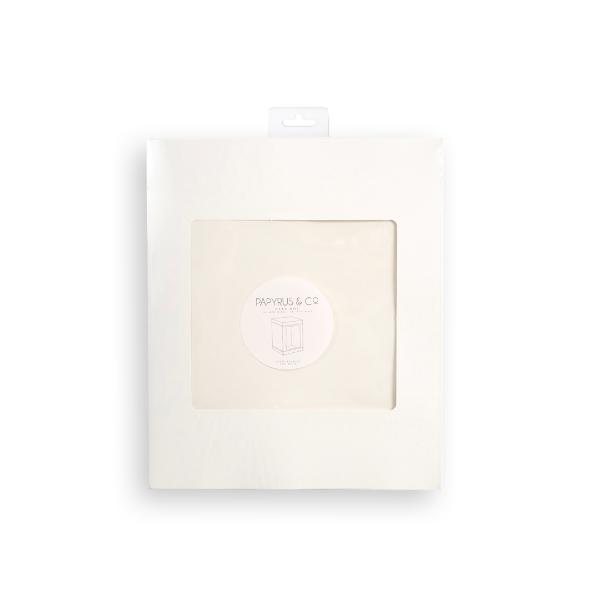 White Tall Scalloped Cake Box - 25.4cm x 25.4cm x 30.48cm