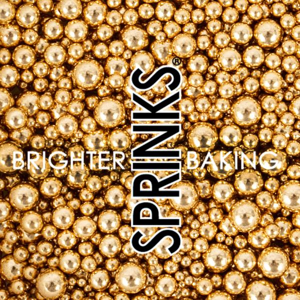 Sprinks Gold Bauble Bauble Sprinkles - 65g