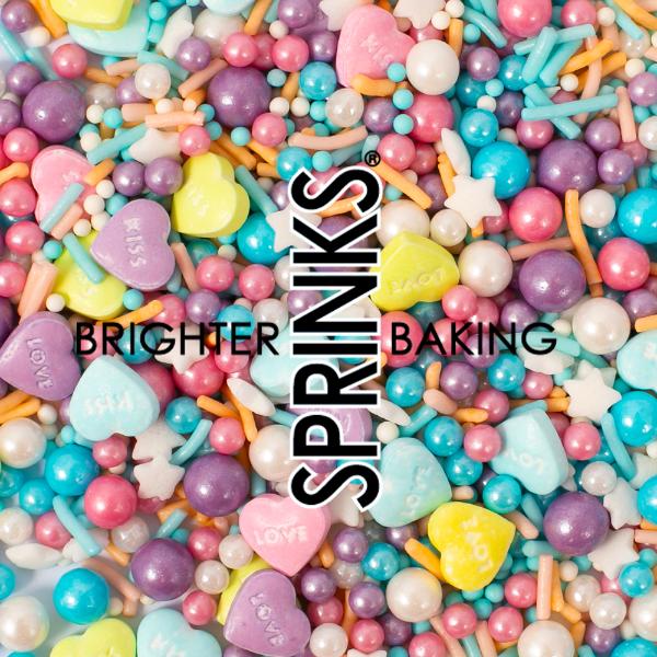 Sprinks Sweetie Hearts Kiss & Love Blend Sprinkles - 70g