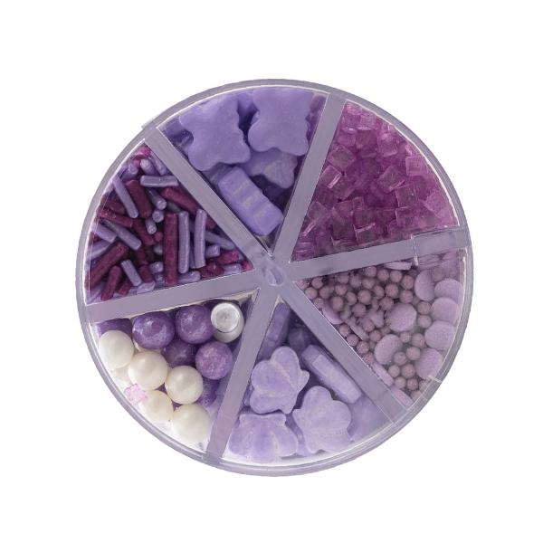 Sprinks Purple Mystic 6 Cell Sprinkles - 85g