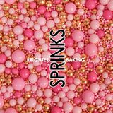 Load image into Gallery viewer, Sprinks Pink Velvet Crunch Sprinkles - 70g
