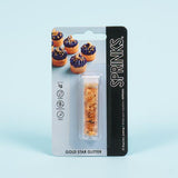 Load image into Gallery viewer, Sprinks Gold Star Glitter Shapes - 1g
