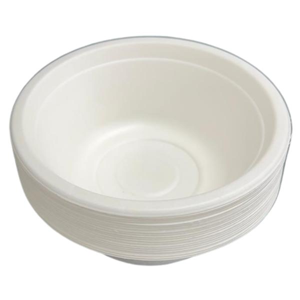 20 Pack Eco Friendly Zafpack Sugarcane Bowl - 350ml