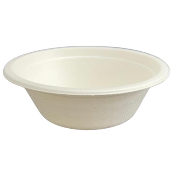 20 Pack Eco Friendly Zafpack Sugarcane Bowl - 350ml