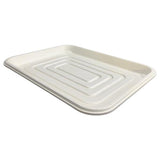 Load image into Gallery viewer, 3 Pack Eco Friendly Zafpack Sugarcane Tray - 45.8cm x 35.4cm x 3.5cm
