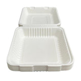 Load image into Gallery viewer, 20 Pack Eco Friendly Zafpack Sugarcane Clamshell - 23.5cm x 23cm x 5cm
