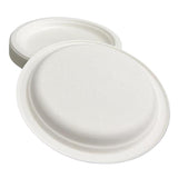 Load image into Gallery viewer, 25 Pack Eco Friendly Zafpack Round Sugarcane Plates - 23cm
