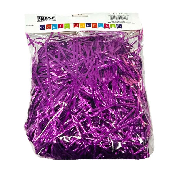 Metallic Purple Shredded Paper - 50g