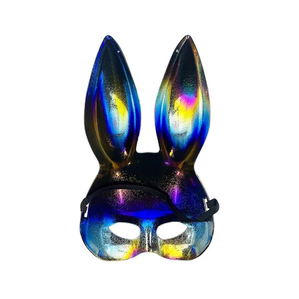 Metal Shine Rabbit Mask