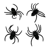 Load image into Gallery viewer, 4 Pack Large Black Spiders
