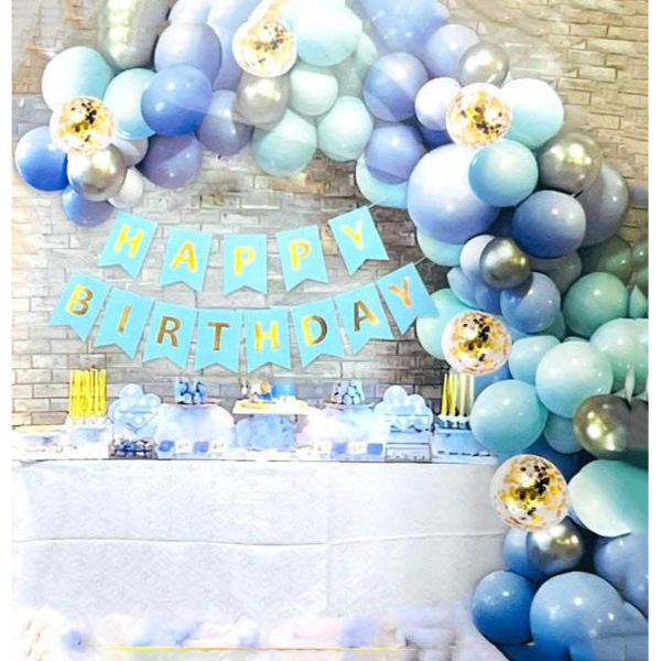 Happy Birthday Balloon Arch Set