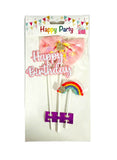Load image into Gallery viewer, Happy Birthday Bow Cake Topper

