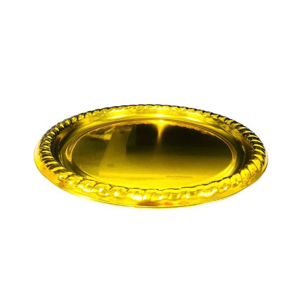 2 Pack Gold Platter - 30cm