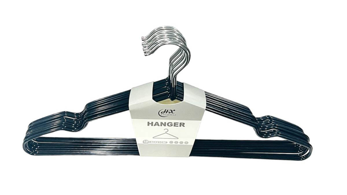 10 Pack Metal Hangers