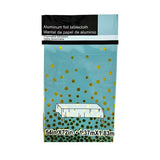 Load image into Gallery viewer, Blue Foil Table Cloth With Gold Dots - 137cm x 183cm
