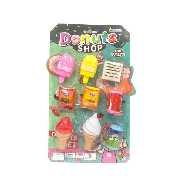 9 Pack Ice Cream Shop Toy