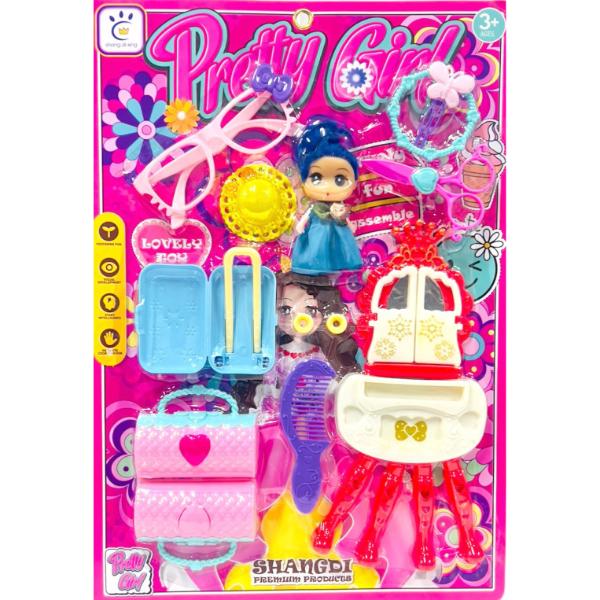 Kids Pretty Doll Set Toy