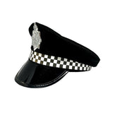 Load image into Gallery viewer, Black Police Hat

