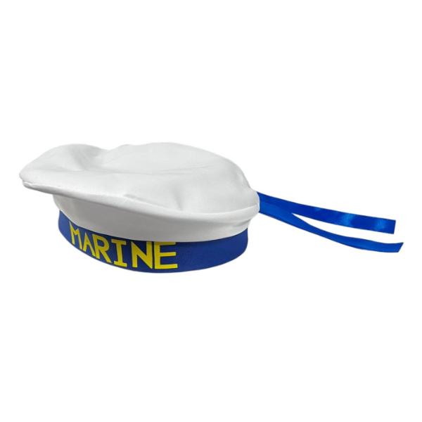 White Marine Hat