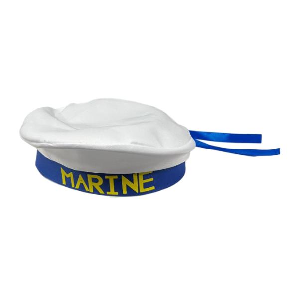 White Marine Hat
