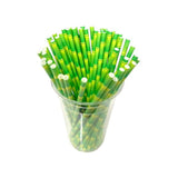 Load image into Gallery viewer, 50 Pack Green Bamboo Straws
