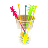 Load image into Gallery viewer, 5 Pack Colourful Pineapple Stirrer
