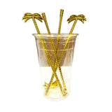 Load image into Gallery viewer, 4 Pack Gold Coconut Tree Stirrer
