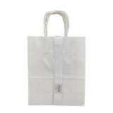 Load image into Gallery viewer, 5 Pack White Kraft Bag - 22cm x 28cm x 11cm
