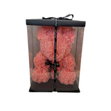 Load image into Gallery viewer, Peach Silicon Rose Bear - 35cm
