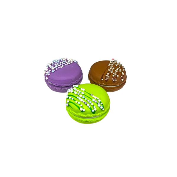 Silicon Macaroon Magnets