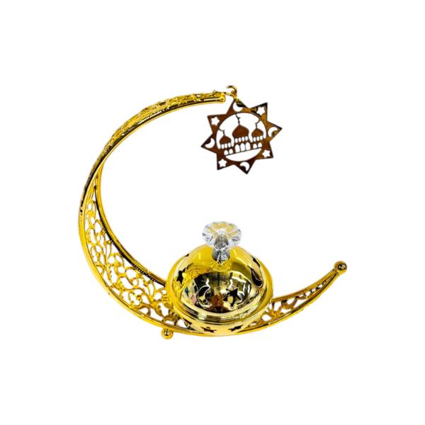 Ramadan Gold Incense Burner - 19cm