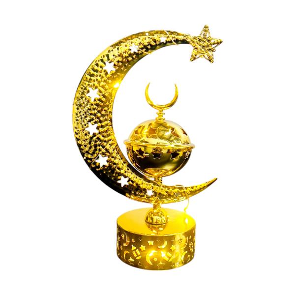 Ramadan Gold Led Incense Burner With Lid