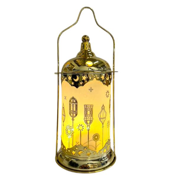 Ramadan Handcraft Led Musical Lantern - 36cm