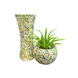 Load image into Gallery viewer, New Mosaic Glass Vase
