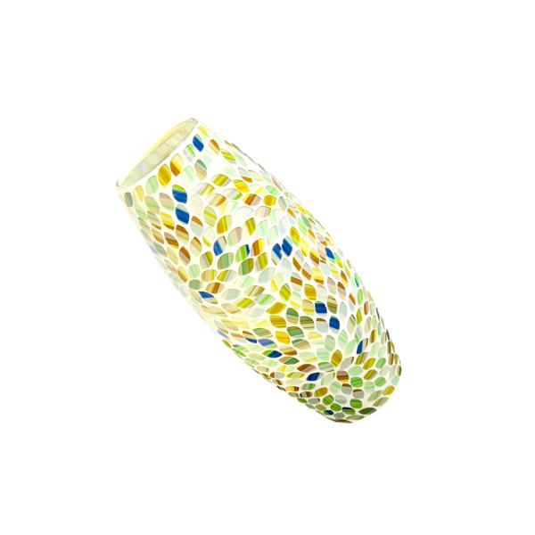 New Mosaic Glass Vase