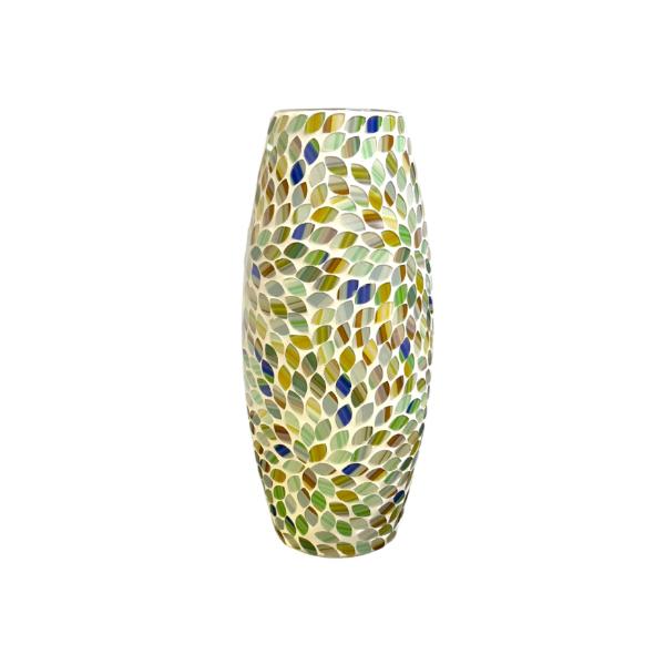 New Mosaic Glass Vase