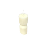 Load image into Gallery viewer, CYLINDER RIBBED CANDLE
