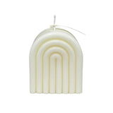 Load image into Gallery viewer, White Arched Scented Candle
